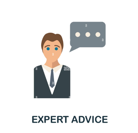 Expert advice illustration